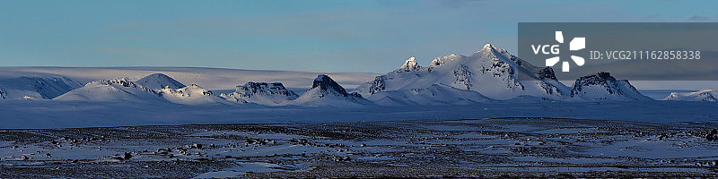 雪山山脉风景图片素材