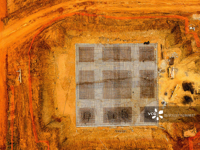 建筑工地景象图片素材