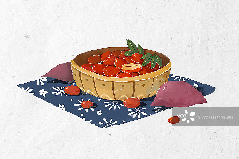 大枣和地瓜图片素材