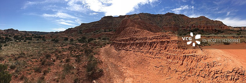岩石地貌的荒芜景观图片素材