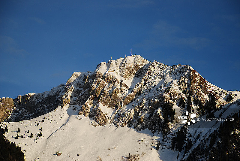 雪山山脉风景图片素材