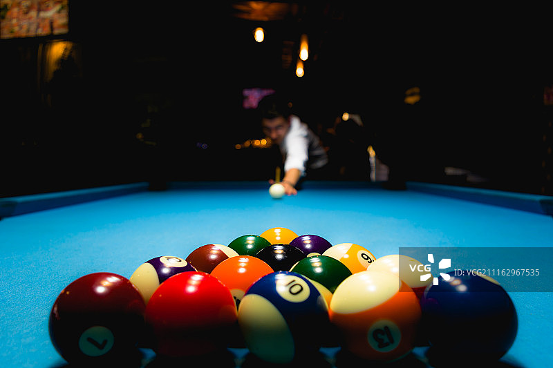 台球游戏开局图片素材