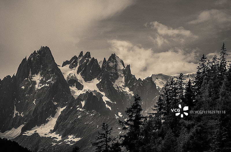 山脉风光图片素材