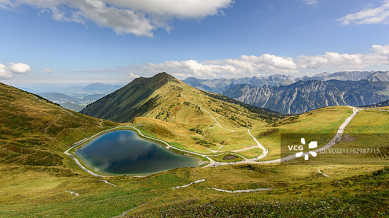 内贝尔峰全景图片素材