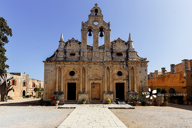 阿卡迪修道院图片素材