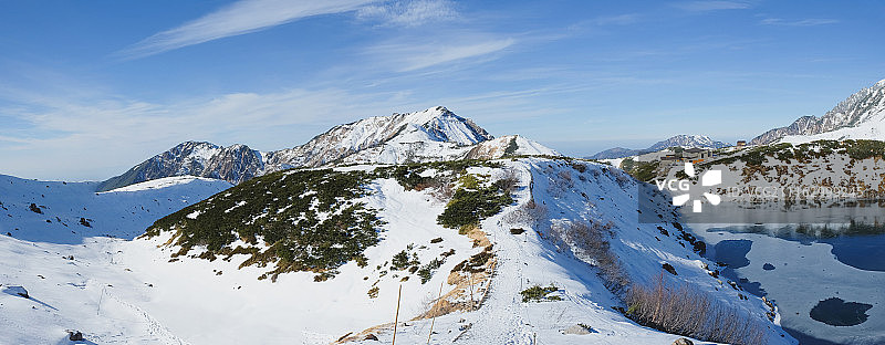 雪山风光图片素材