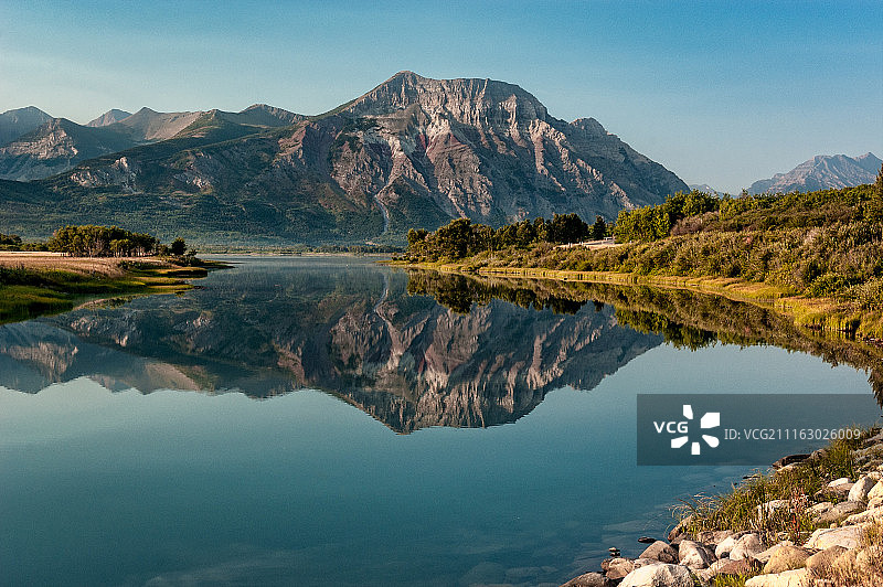 下沃特顿湖图片素材