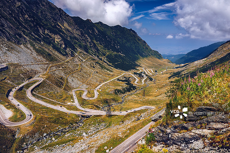 特兰斯法格拉山公路图片素材