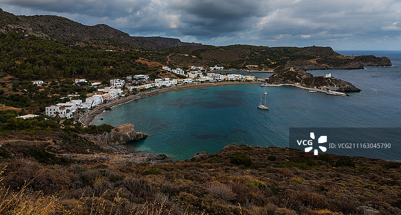 希腊基西拉岛海 Coast图片素材