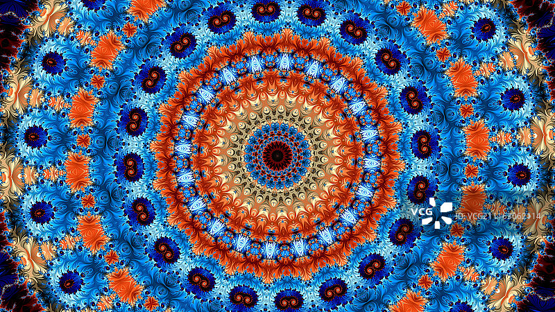 彩色圆形马赛克图片素材