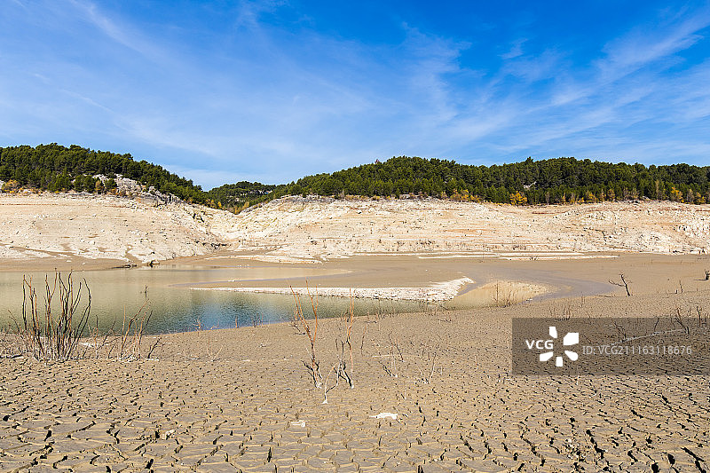 比蒙特干涸河床图片素材