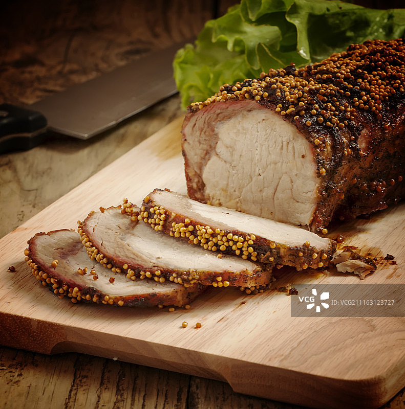 烤肉片图片素材