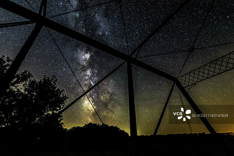 蚊子溪银河图片素材