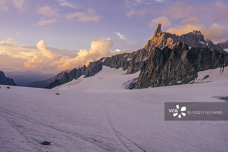 冬季山景图片素材