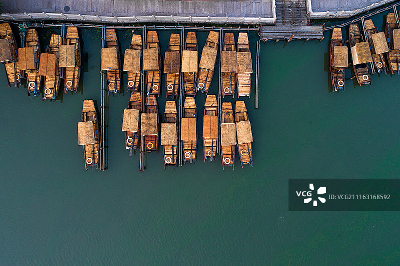 上海青浦江南水乡朱家角古镇图片素材