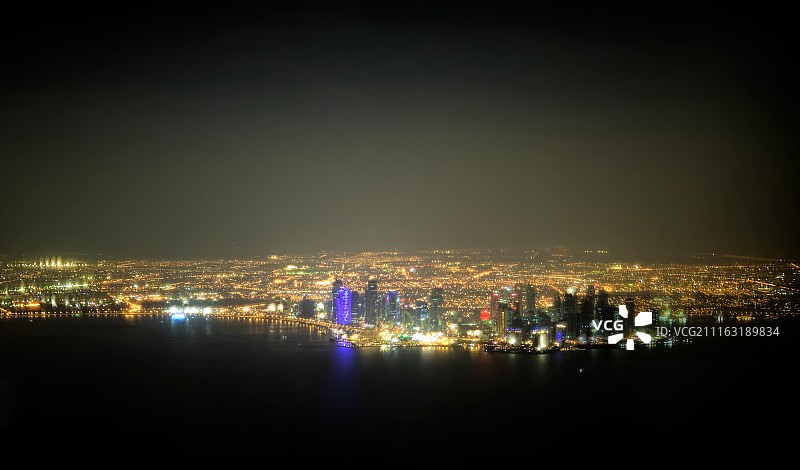 多哈航拍图片素材