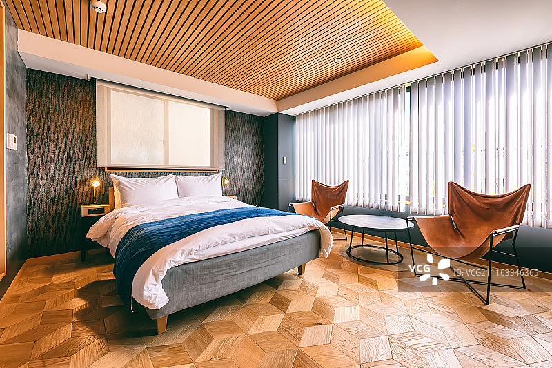 酒店室内装饰效果样板房图片素材