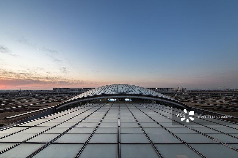 首都国际机场外景图片素材