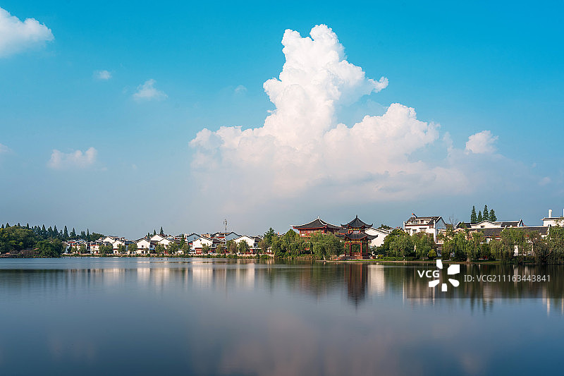 荆州三国公园图片素材