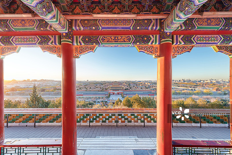 故宫的早晨图片素材