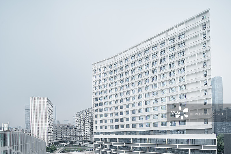 科技感校园建筑图片素材