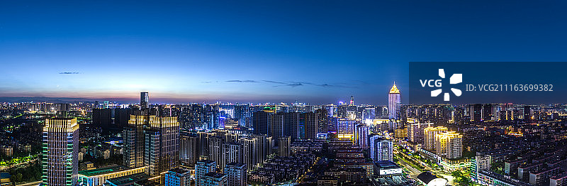 杭州萧山天际线图片素材