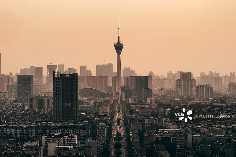 成都电视塔图片素材