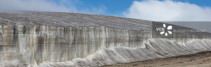 青海省海北祁连县八一冰川高清风光照图片素材
