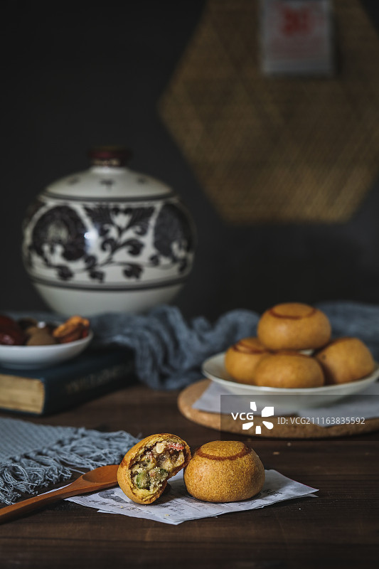 老北京小吃：稻香村自来红图片素材