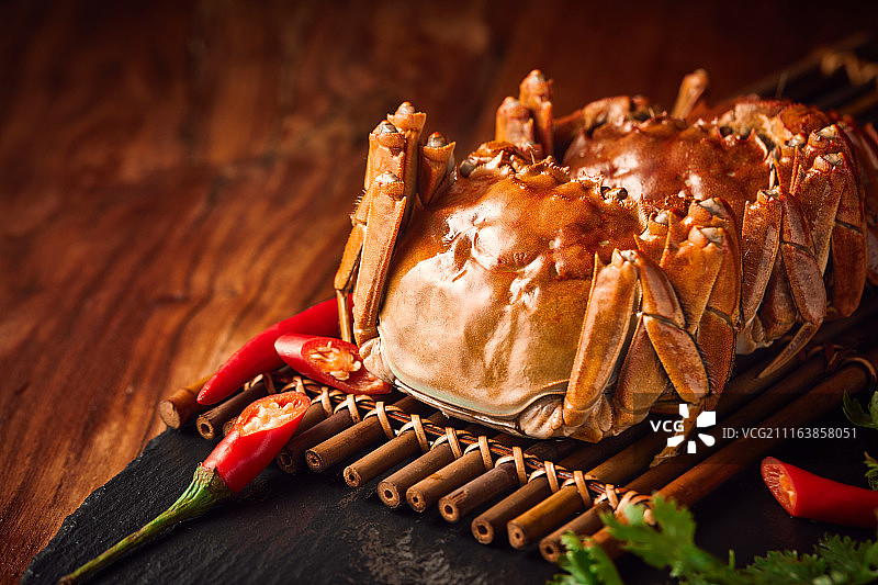 阳澄湖大闸蟹 chinese festival图片素材