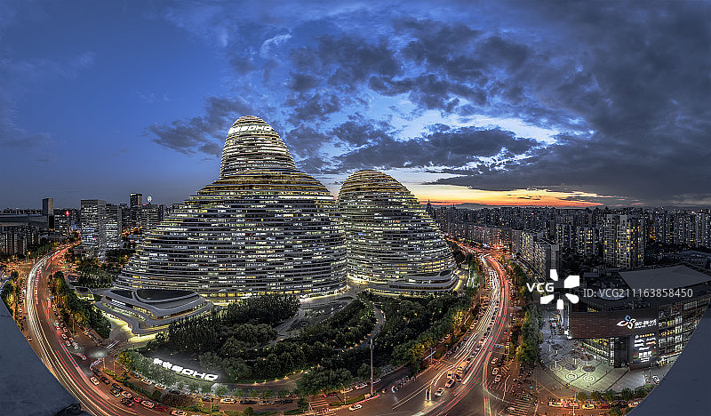 夜望京图片素材