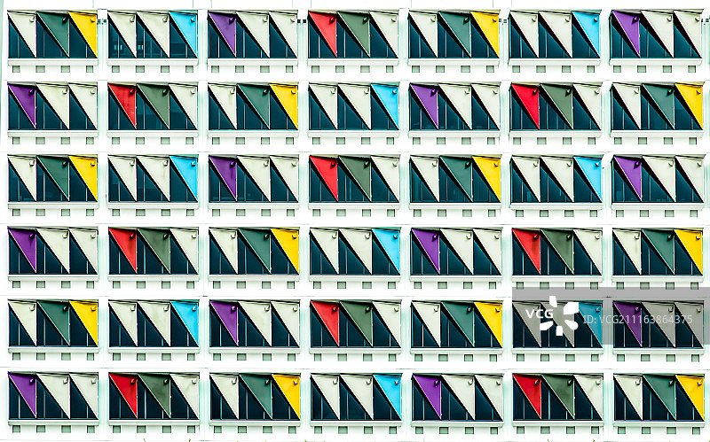 彩色建筑图片素材