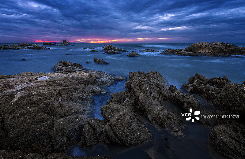 中国，海南，昌江黎族自治县，棋子湾图片素材