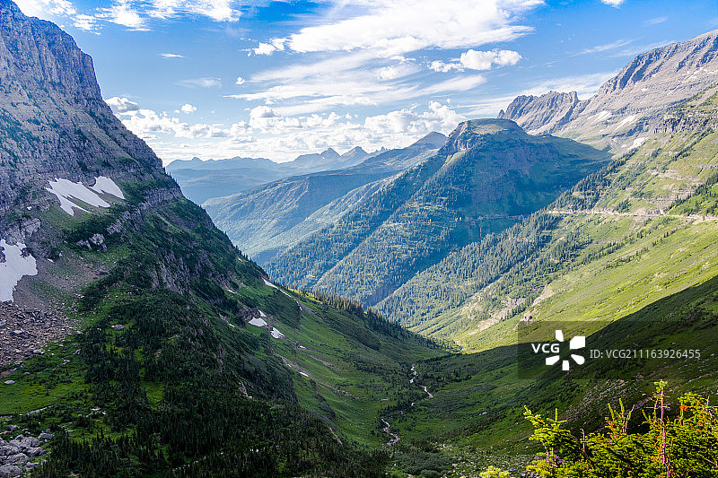 山谷山景图片素材