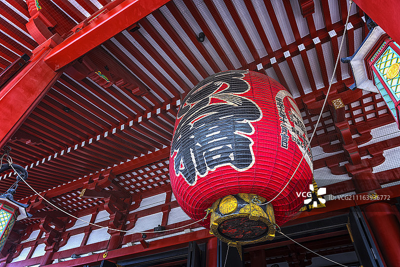 亚洲，日本，东京，雷门浅草寺图片素材