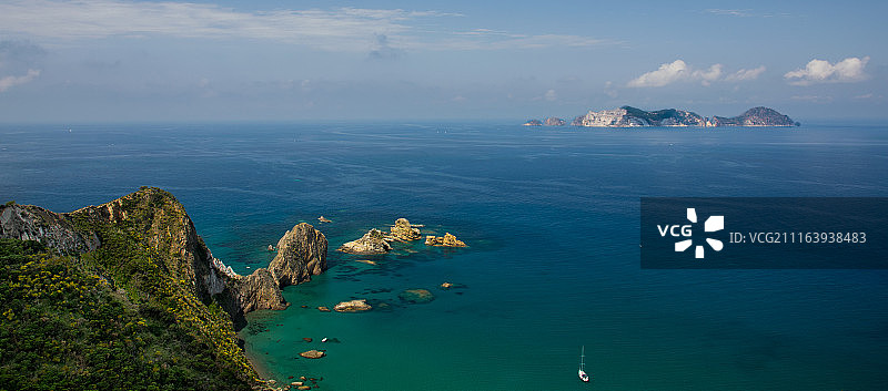 海中岩石景观图片素材