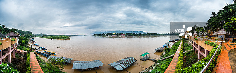 金三角湄公河图片素材