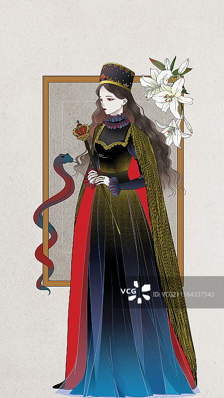 中世界女王图片素材