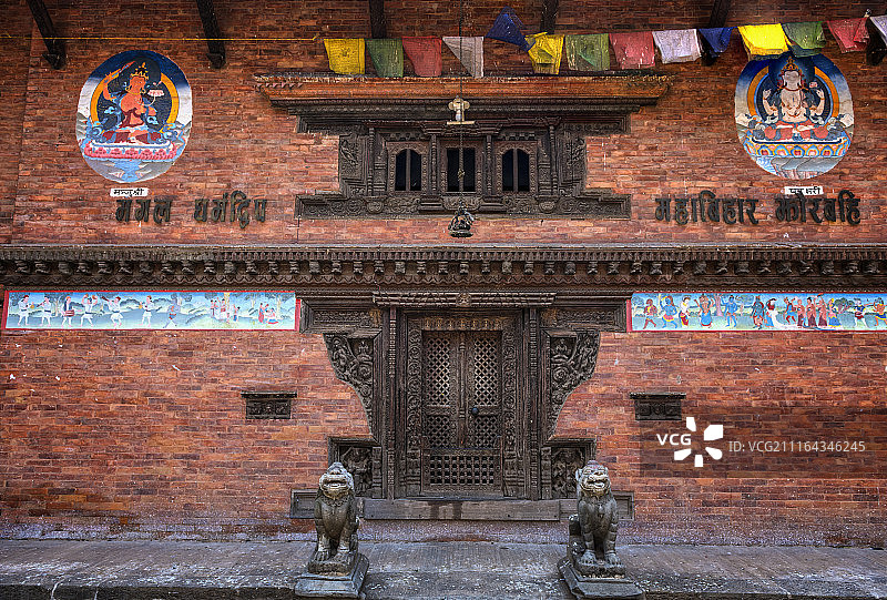 尼泊尔加德满都图片素材