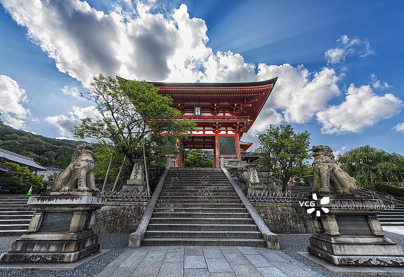 亚洲，日本，长野县，清水寺图片素材