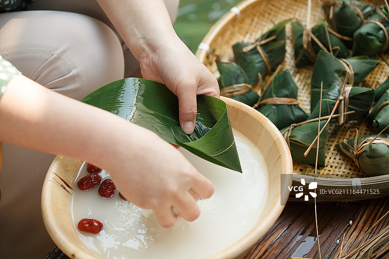 包粽子图片素材