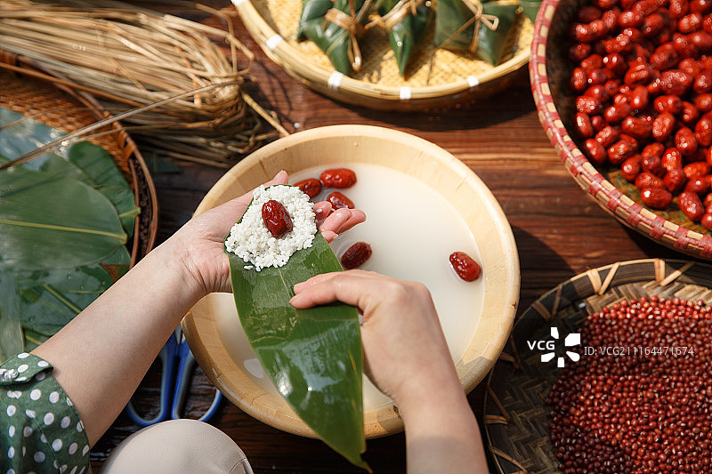 包粽子图片素材