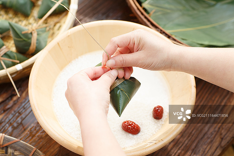 包粽子图片素材