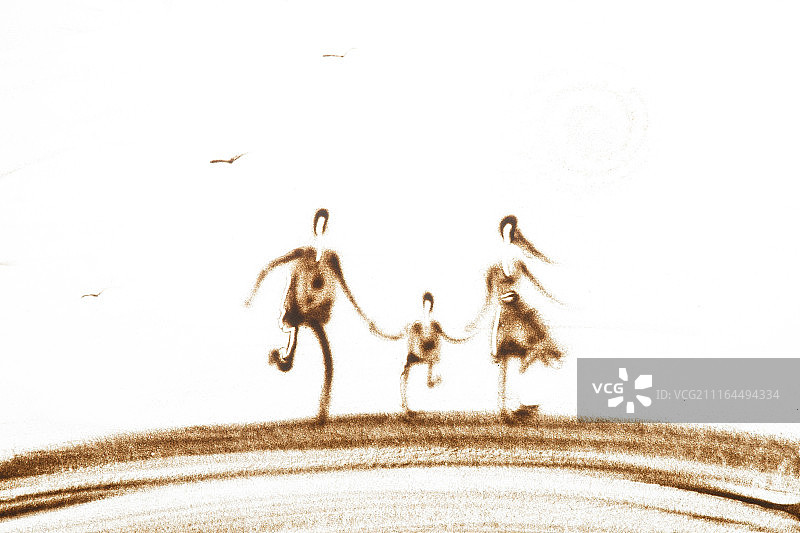 沙画创意图片素材