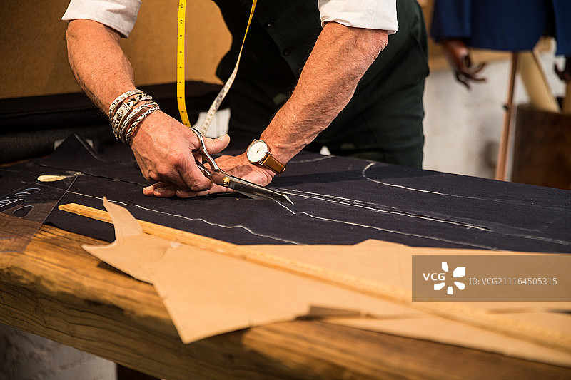 权威的服装设计师图片素材