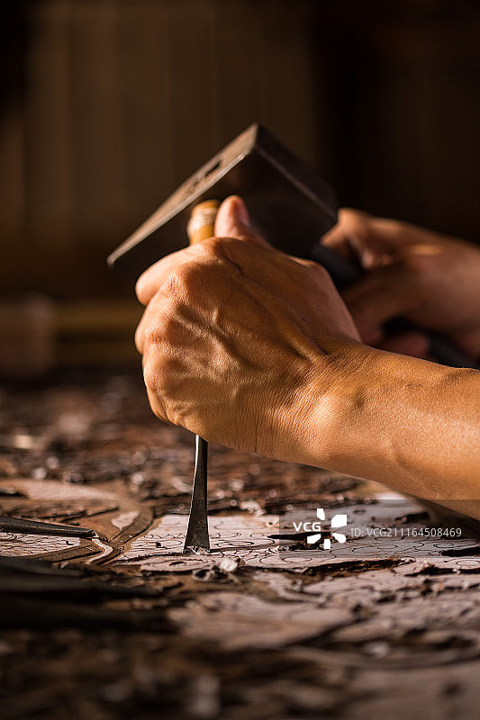 木工雕刻图片素材