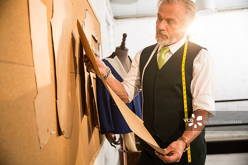 权威的服装设计师图片素材