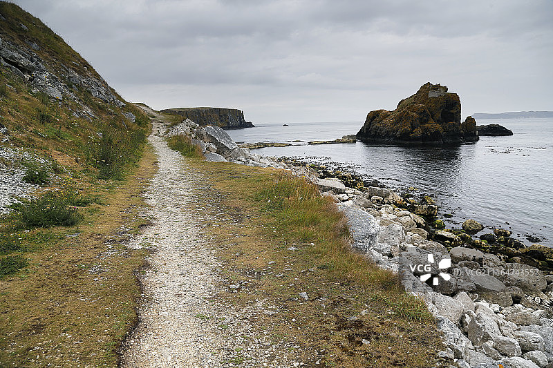 北爱尔兰大西洋海岸越野小路图片素材