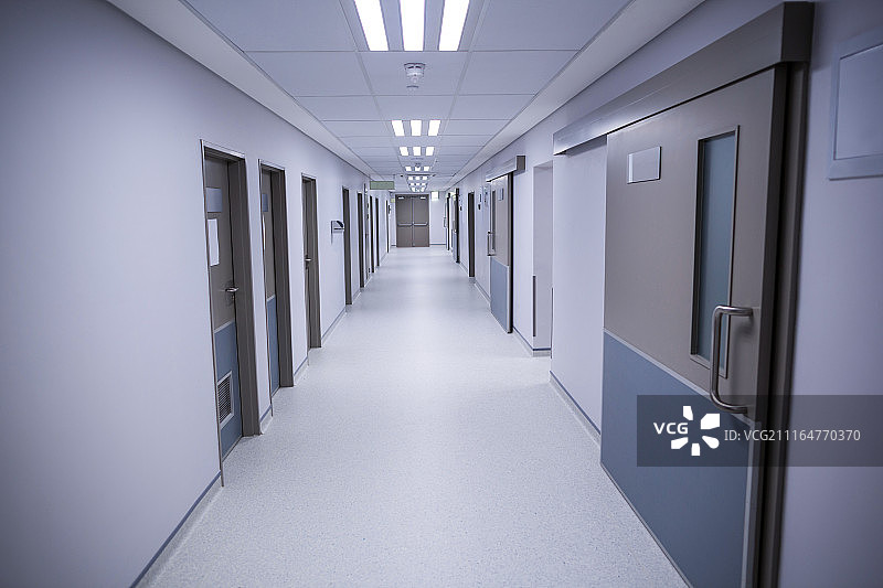 医院走廊图片素材