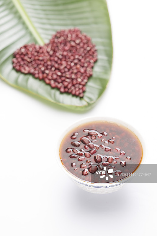 红豆与红豆汤图片素材